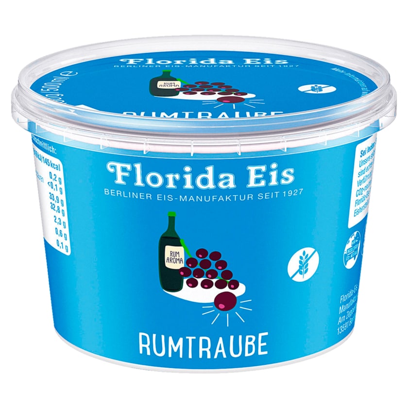 Florida Eis green Rum Traube 500ml